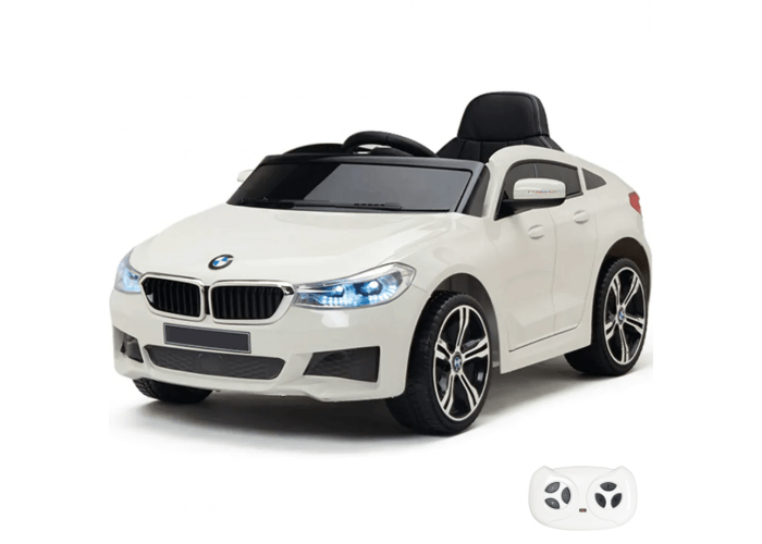 Elektrische Kinderauto BMW 6-Serie GT 12V - Wit