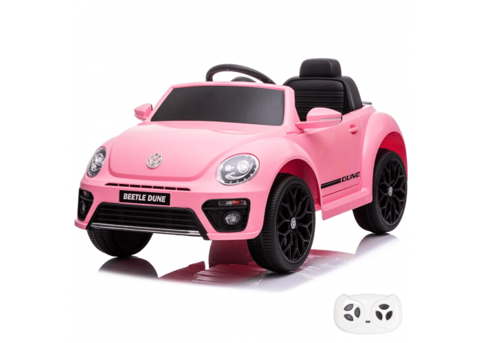 Elektrische Kinderauto Volkswagen Beetle Dune 12V - Roze