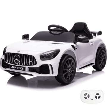 Elektrische Kinderauto Mercedes GT-R AMG 12V - Wit