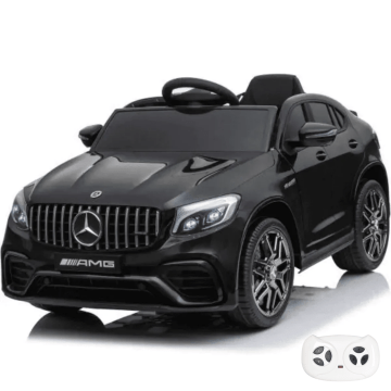 Elektrische Kinderauto Mercedes GLC63s AMG 12V - Zwart