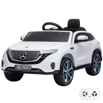 Mercedes EQC400 Elektrische Kinderauto 12V - Wit