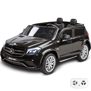 Mercedes GLS63 AMG 4x4 Kinderauto 12V (2-zits) - Zwart