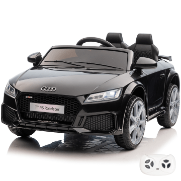 Elektrische Kinderauto Audi TT RS 12V - Zwart