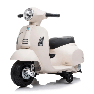 Vespa GTS Mini Elektrische Kinderscooter 6V - Wit