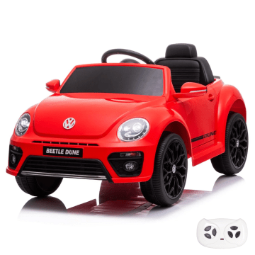 Elektrische Kinderauto Volkswagen Beetle Dune 12V - Rood