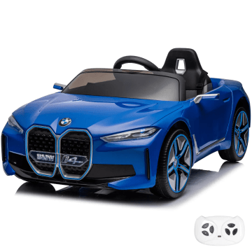 Elektrische Kinderauto BMW i4 12V - Blauw