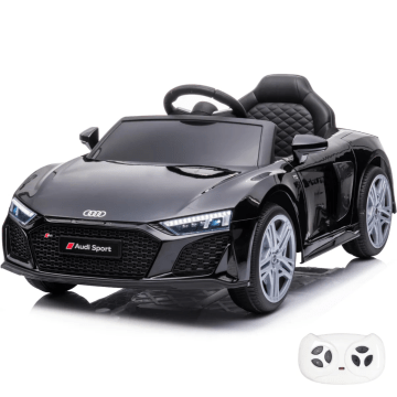 Elektrische Kinderauto Audi R8 Spyder met Afstandsbediening 12V - Wit