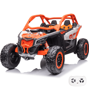 Elektrische Kinderauto Can-Am Maverick X3 (2-zits) 24V - Oranje