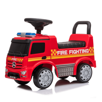 Mercedes Antos Brandweer Loopauto voor Kinderen - Rood