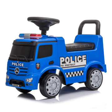 Mercedes Antos Politie Loopauto voor Kinderen - Blauw