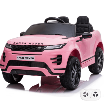 Range Rover Evoque Elektrische Kinderauto 12V - Roze