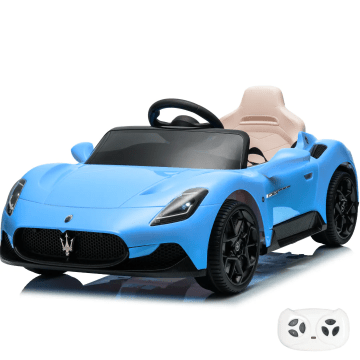 Maserati Elektrische Kinderauto MC20 Cielo 12V - Blauw