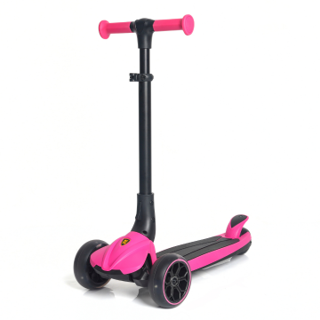 Cruiser Kinderstep met 3 wielen - LED verlichting - Roze