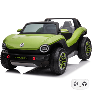 Elektrische Kinderauto Volkswagen E-Buggy 12V (2-zits) - Groen