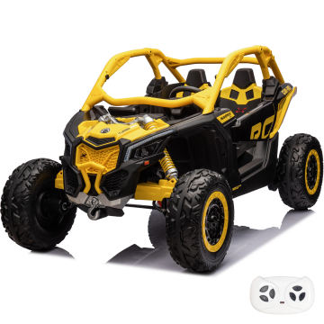 Elektrische Kinderauto Can-Am Maverick X3 (2-zits) 24V - Oranje