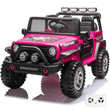 Elektrische Kinderauto Jeep Conteno 4x4 12V - Roze