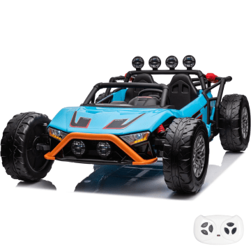 Mud-Master Elektrische Buggy voor kinderen 24V (2-zits) - Blauw