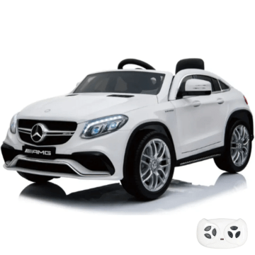 Mercedes elektrische kinderauto GLE63 AMG wit