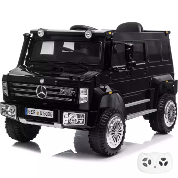 Mercedes Elektrische Kinderauto Unimog U5000 12V - Zwart