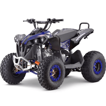 OUTLAW 125cc Quad op Benzine +12 - Blauw